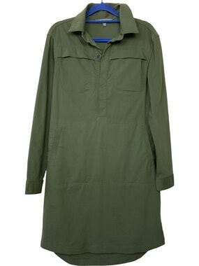 Title Nine Wren Utility Shirt Dress